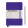 Записная книжка блокнот Leuchtturm A5 (145 x 210 мм) в линию, сиреневая