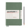 Записная книжка блокнот Leuchtturm A5 (145 x 210 мм) Smooth Colours в точку, олива