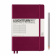 Записная книжка блокнот Leuchtturm A5 (145 x 210 мм) в линию, винный