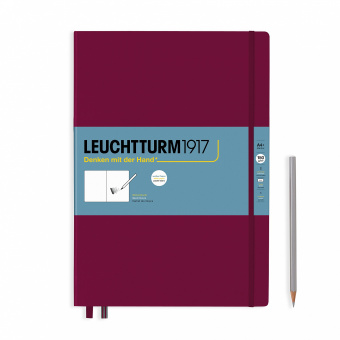 Скетчбук Leuchtturm A4+ New, винный