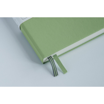 Записная книжка блокнот в мягкой обложке Leuchtturm A5 (145 x 210 мм) Muted Colours в линию, зеленый