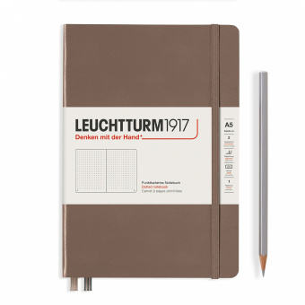 Записная книжка блокнот Leuchtturm Medium A5 Rising Colours в точку, тёплая земля