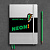 Записная книж блокнот Leuchtturm A5(145 x 210 мм)в точку,лимитир.сер. Neon!, сереб/зел